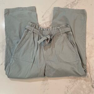 Kensie women’s high rise teal wide leg Pants